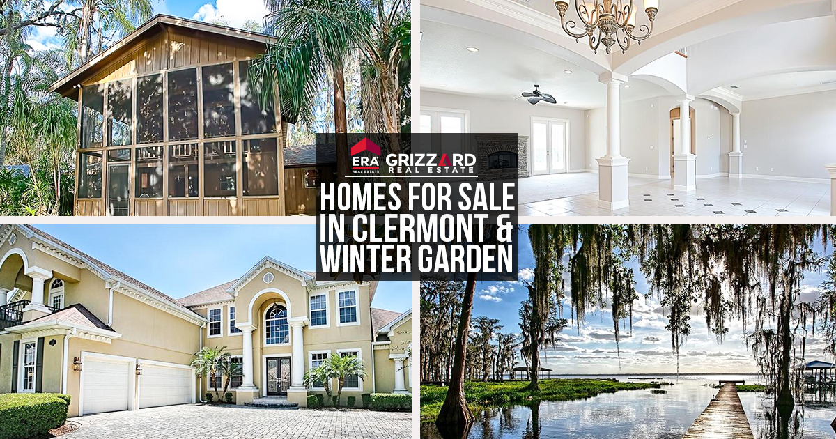 3 Homes for Sale in Clermont & Winter Garden, FL Lakefront, Luxury & More